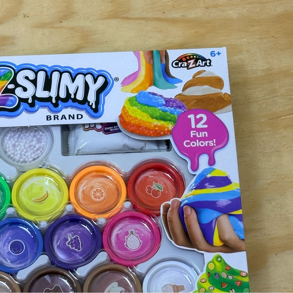 Cra-Z-Slimy Smoothie Blendz Slime Kit – 12 Fun Colors DIY Slime Set (Ages 6+) - Picture 8 of 8